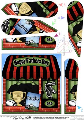 The Little Rugby Shop Fathers Day Fan Pyramage