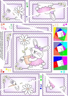 Little Bunny Twisted Spiral Side Stacker