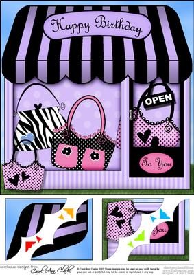 8 x 8 the Little Bag Shop Topper