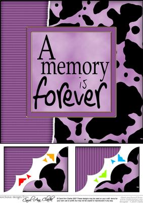8 x 8 Fun and Funky Animal Print Scalloped Corner Topper