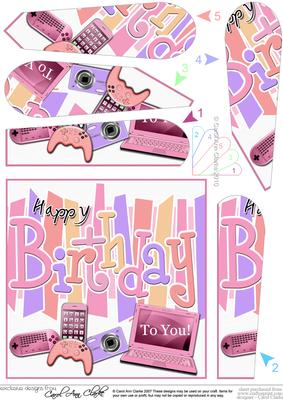 Birthday Gadgets Games N Gizmos Fan Pyramage Topper