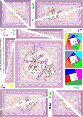 Dreamy Dragonflies - Twisted Spiral Side Stacker
