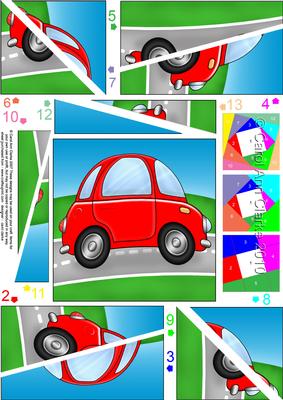 Funky Car Twisted Spiral Side Stacker