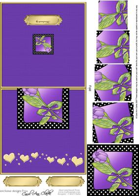 Single Rose No-hole Over the Edge N Spiral Pyramid