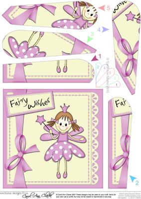 Fairy Twinkltoes and Lace Fan Pyramage Topper