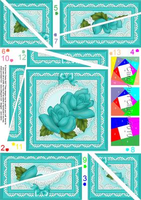 Just Roses Quick Card with Twisted Spiral Side Stacker