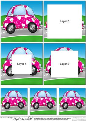 Funky Car Tunnel Topper