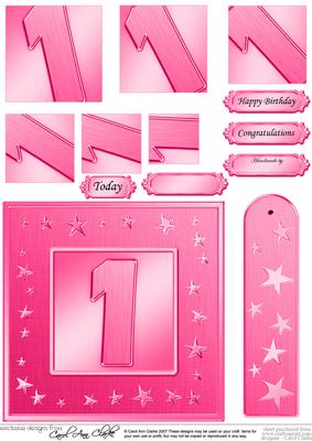 1st Bright Metallic Age Quick Card with Twisted Pyramage