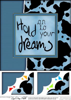 8 x 8 Fun and Funky Animal Print Scalloped Corner Topper