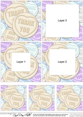 Thank You Sweet Heart - Tunnel Topper