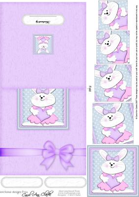 Little Bunny No-hole Over the Edge N Spiral Pyramid