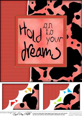 8 x 8 Fun and Funky Animal Print Scalloped Corner Topper