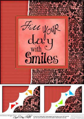 8 x 8 Fun and Funky Animal Print Scalloped Corner Topper