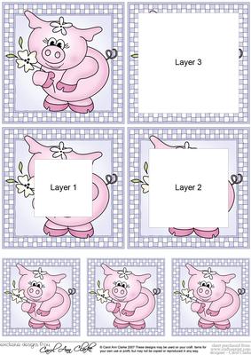Princess Piggywig - Tunnel Topper