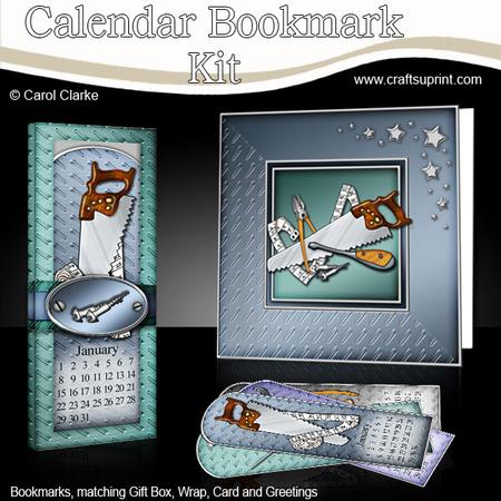 DIY Tools Everlasting Calendar Bookmark Gift Set N Quick Car