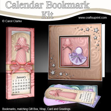 Perfumes Everlasting Calendar Bookmark Gift Set N Quick Card