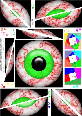Spooky Eyes Twisted Spiral Side Stacker