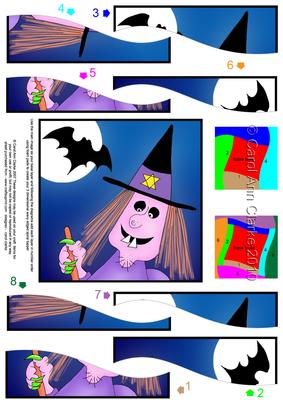 A Haunting We Will Go Wavy Spiral Side Stacker