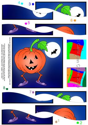 A Haunting We Will Go Wavy Spiral Side Stacker