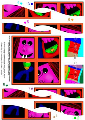 A Haunting We Will Go Wavy Spiral Side Stacker