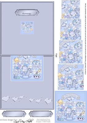New Baby Boy No-hole Over the Edge N Spiral Pyramid