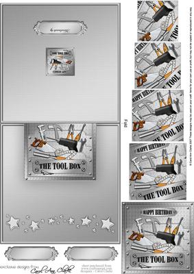 DIY Toolbox No-hole Over the Edge N Spiral Pyramid