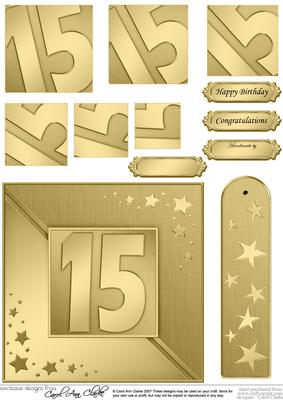 14th Metallic Age Quick Card with Twisted Pyramage