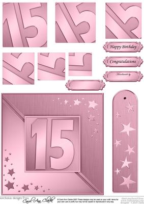 14th Metallic Age Quick Card with Twisted Pyramage