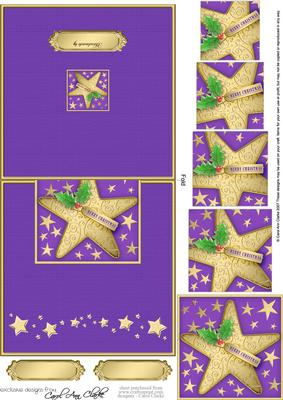 Xmas Star No-hole Over the Edge N Spiral Pyramid