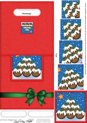 Xmas Puddings No-hole Over the Edge N Spiral Pyramid