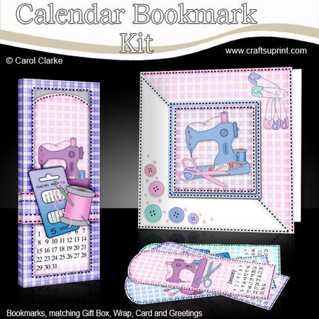 All Stitched Up Everlasting Calendar Bookmark Gift Set
