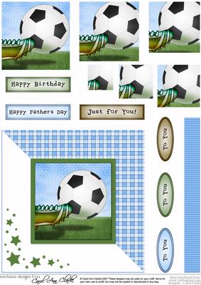 Football Quick Card with Pyramage