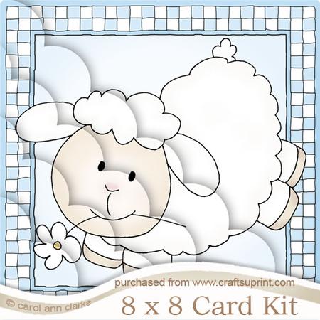 8 x 8 Little Lamb Kit with Scalloped Corners
