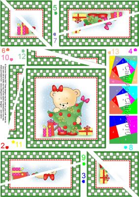 Rosie's Xmas Tree Twisted Spiral Side Stacker
