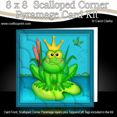 8 x 8 Freddy Frog Kit with Scalloped Corners