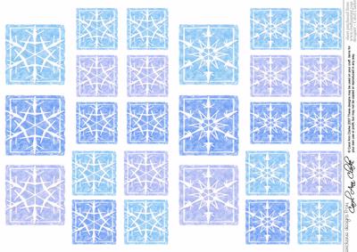 Christmas Snowflake Toppers