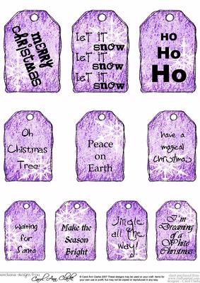 Christmas Tags