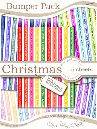 Bumper Value Pack of Christmas Ribbons