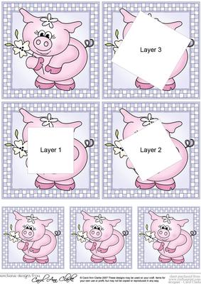 Princess Piggywig  - Twisted Tunnel Topper