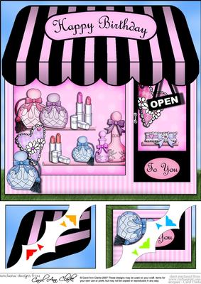 8 x 8 the Little Pamper Yourself Shop Topper