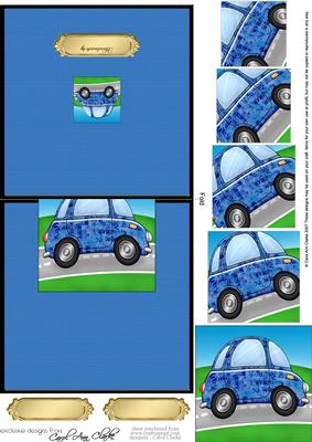 Funky Car No-hole Over the Edge N Spiral Pyramid