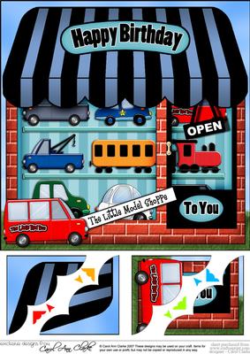 8 x 8 the Little Model Shop Topper