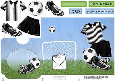 Football Lottery Wallet Card