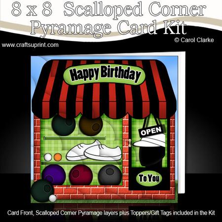 8 x 8 Little Bowls Shop Scalloped Corner Kit