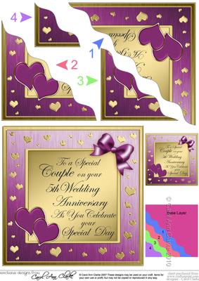 Special Couple 5th Wedding Anniversary