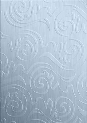 Elegant Metallic Greetings Matching Backing Paper