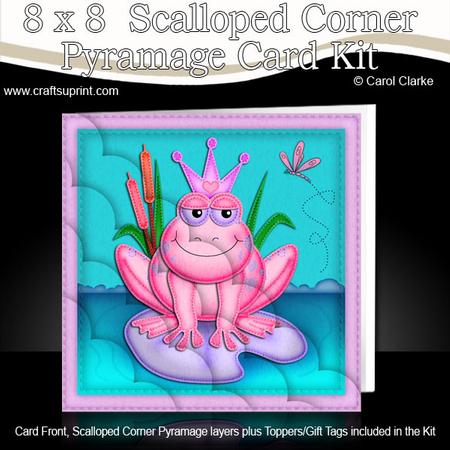 8 x 8 Freya Frog Scalloped Corner Kit