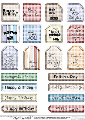 Men's Greetings