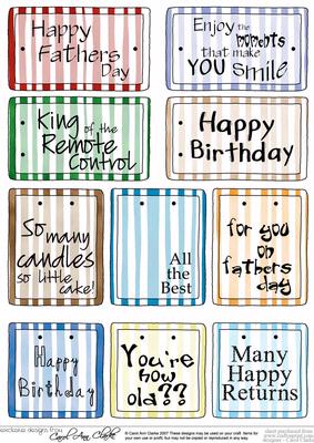 Men's Greetings