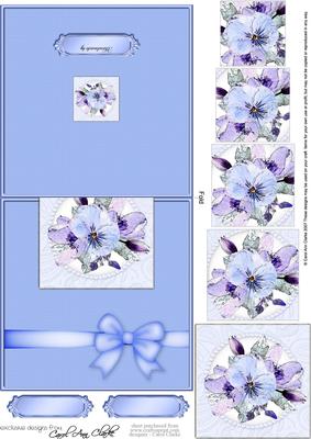 Posy and Pearls No-hole Over the Edge N Spiral Pyramid
